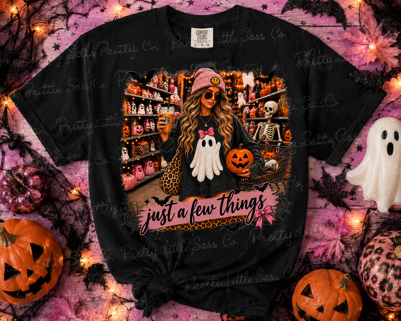 Just a Few Things Halloween Tee 🎃🩷