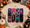 Retro Halloween Slasher Graphic Tee