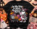 On My Way to Spend My Husband’s Money Halloween Graphic Tee 👻🛍️