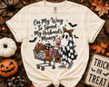 On My Way to Spend My Husband’s Money Halloween Tee