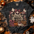 Horror Times Spooky Girl Halloween Comfort Colors Tee